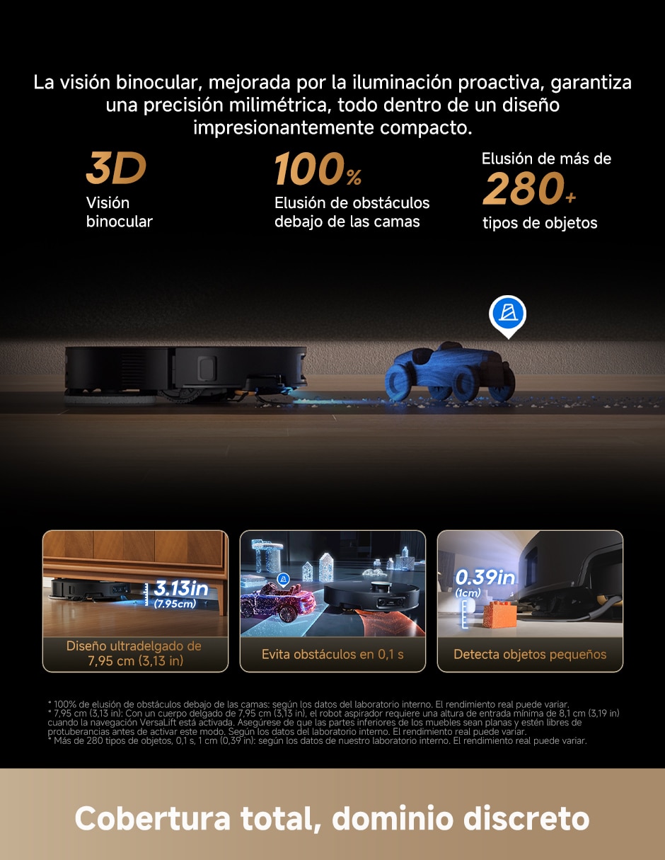 Aspiradora robot Dreame X60 Ultra RLX92DE